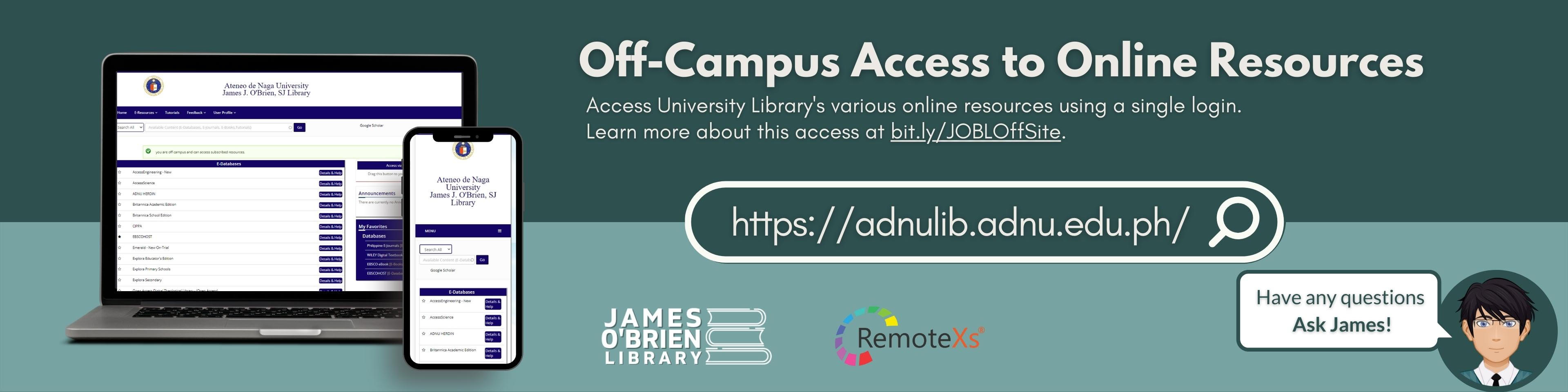 off-campus access